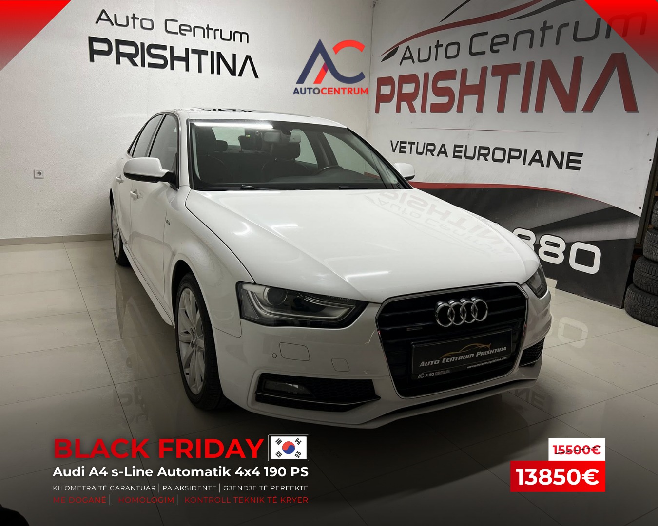 Audi A4 S-Line Automatik 4×4 Quattro