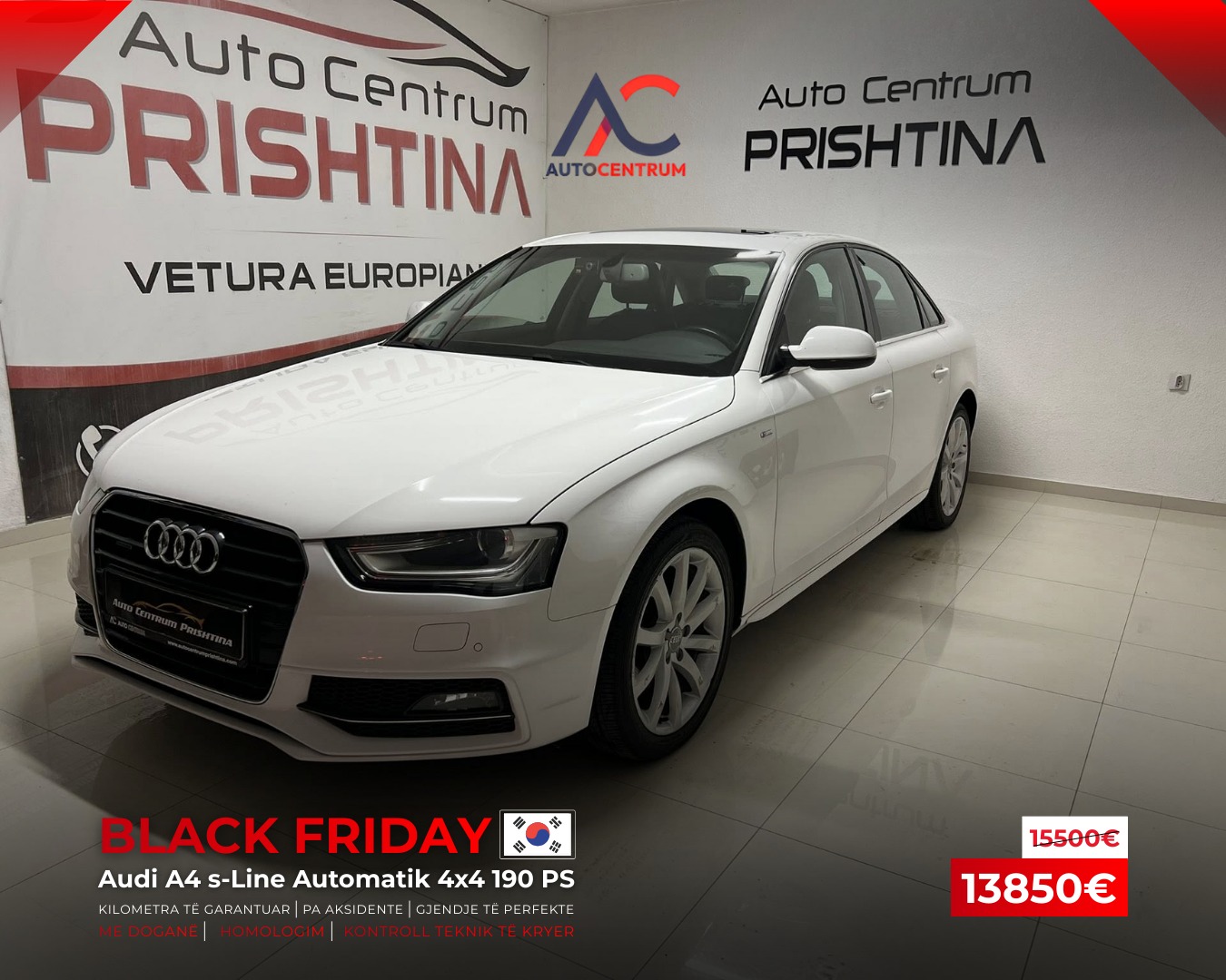 Audi A4 S-Line Automatik 4×4 Quattro