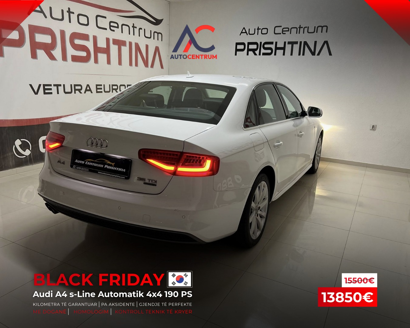 Audi A4 S-Line Automatik 4×4 Quattro